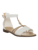 Patrizia Pepe Sandalen wit/goudkleurig