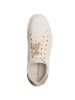 Patrizia Pepe Leder-Sneakers in Beige