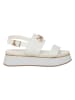 Patrizia Pepe Leren haksandalen wit