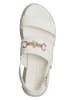 Patrizia Pepe Leren haksandalen wit