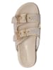 Patrizia Pepe Leder-Pantoletten in Beige