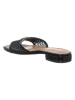 Patrizia Pepe Leren slippers zwart