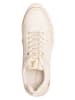 Patrizia Pepe Sneakers in Weiß/ Gold