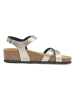 Mandel Sandalen in Braun