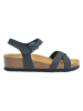 Mandel Sandalen zwart