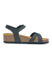 Mandel Sandalen zwart