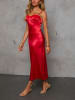 LA Angels Kleid in Rot
