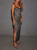 LA Angels Jurk zwart/beige