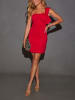 LA Angels Kleid in Rot