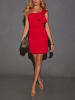 LA Angels Kleid in Rot