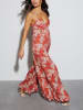 Milan Kiss Jumpsuit in Rot/ Weiß