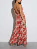 Milan Kiss Jumpsuit rood/wit