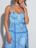 Milan Kiss Kleid in Hellblau