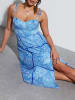 Milan Kiss Kleid in Hellblau