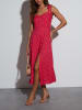 Milan Kiss Kleid in Pink/ Bordeaux