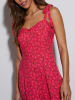 Milan Kiss Kleid in Pink/ Bordeaux