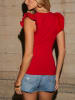 Milan Kiss Top w kolorze czerwonym