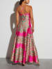 Milan Kiss Kleid in Pink/ Grün