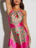 Milan Kiss Kleid in Pink/ Grün
