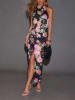 Milan Kiss Kleid in Schwarz/ Bunt