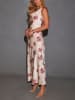 Milan Kiss Kleid in Creme/ Pink