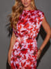 Milan Kiss Kleid in Rosa/ Rot