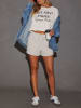 Milan Kiss Short lichtgrijs