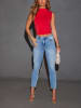 Milan Kiss Top in Rot