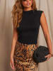 Milan Kiss Top in Schwarz