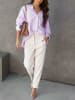 Milan Kiss Bluse in Pink/ Grün