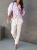 Milan Kiss Bluse in Pink/ Grün