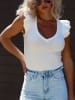 Milan Kiss Top in Weiß
