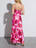 Milan Kiss Jurk roze/crème