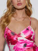 Milan Kiss Kleid in Pink/ Creme