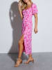 Milan Kiss Kleid in Pink/ Rosa