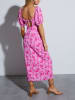 Milan Kiss Kleid in Pink/ Rosa
