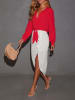 Milan Kiss Bluse in Rot