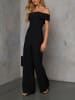 Milan Kiss Jumpsuit in Schwarz