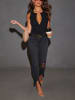 Milan Kiss Top in Schwarz