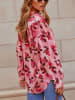 Milan Kiss Bluse in Rosa/ Bordeaux