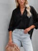 Milan Kiss Bluse in Schwarz