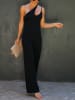 Milan Kiss Jumpsuit in Schwarz