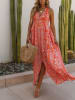 Milan Kiss Jurk oranje/lila