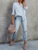 Milan Kiss Blouse lichtblauw