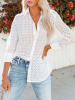 Milan Kiss Bluse in Weiß