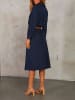 Milan Kiss Kleid in Dunkelblau