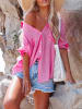 Milan Kiss Bluse in Pink