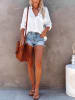 Milan Kiss Blouse wit