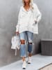 Milan Kiss Hoodie in Weiß