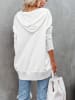 Milan Kiss Hoodie in Weiß